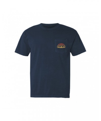 Sun Records T-Shirt | Red Ombre Logo Pocket T-shirt $12.58 Shirts