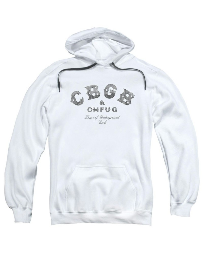 Cbgb Hoodie | CLUB LOGO Pull-Over Sweatshirt $16.10 Sweatshirts