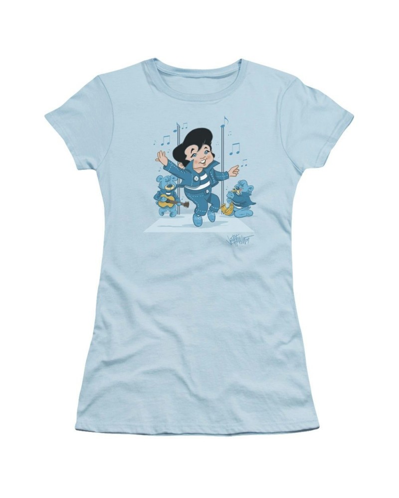 Elvis Presley Juniors Shirt | JAILHOUSE ROCKER Juniors T Shirt $5.78 Shirts