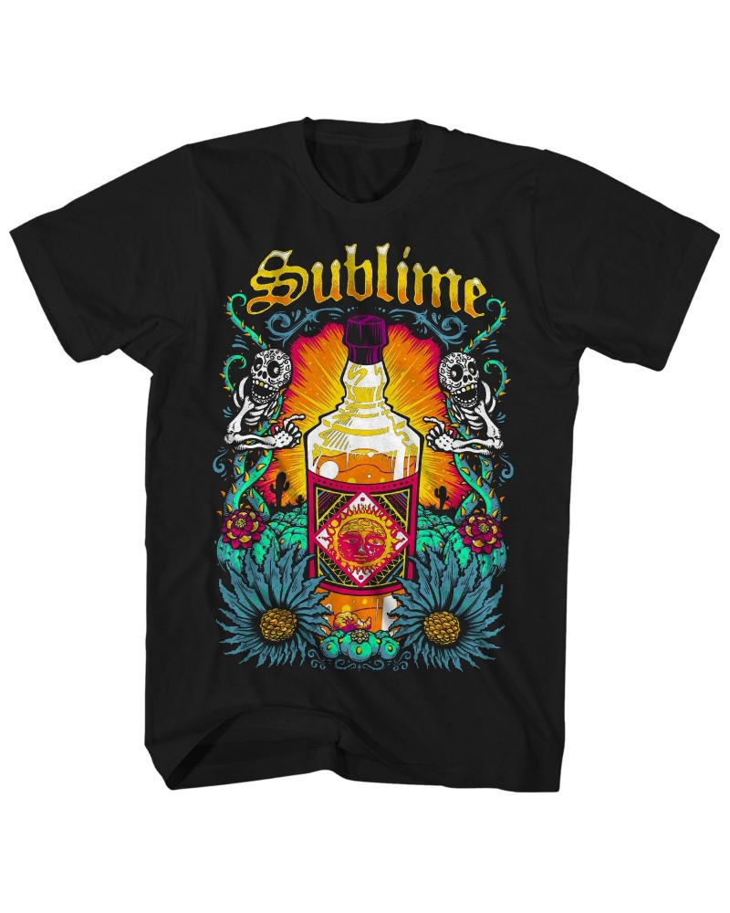 Sublime T-Shirt | Radiant Sun Bottle Shirt $4.91 Shirts