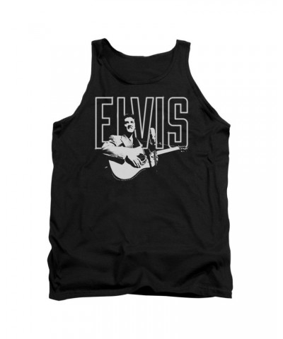 Elvis Presley Tank Top | WHITE GLOW Sleeveless Shirt $6.66 Shirts