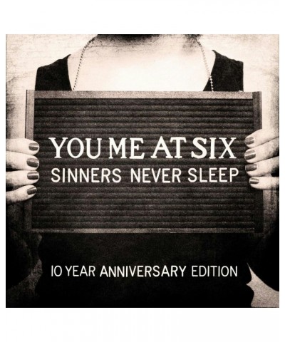 You Me At Six Sinners Never Sleep (LP) Vinyl Record $9.55 Vinyl