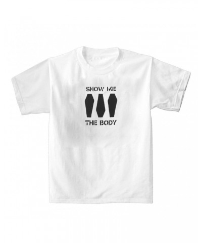 Show Me the Body Coffin White T-shirt $9.60 Shirts