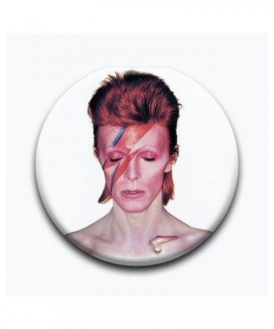 David Bowie Aladdin Sane 1 1/4" Rd. Button $0.66 Accessories