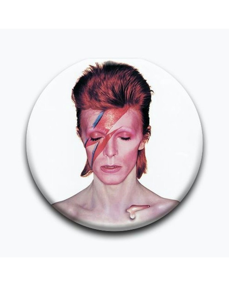 David Bowie Aladdin Sane 1 1/4" Rd. Button $0.66 Accessories