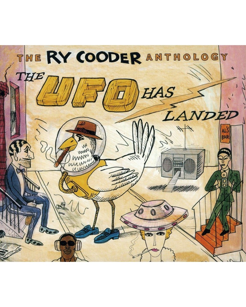 Ry Cooder ANTHOLOGY: THE UFO HAS LANDED CD $12.75 CD