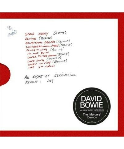 David Bowie Mercury Demos Vinyl Record $34.20 Vinyl