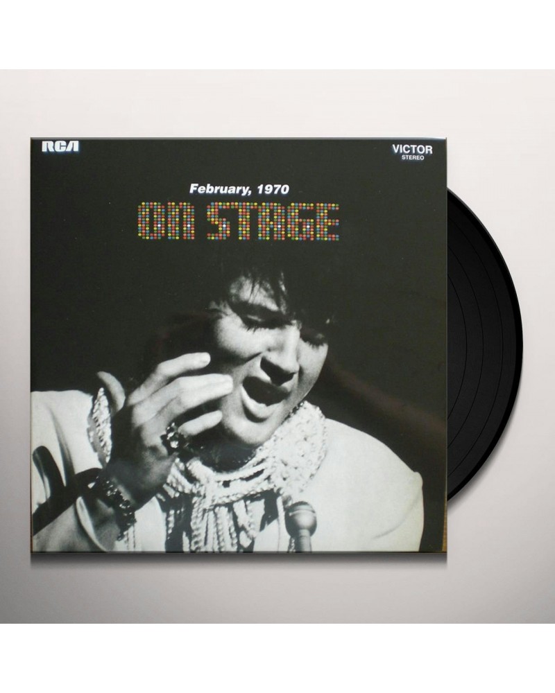 Elvis Presley ON STAGE Vinyl Record $13.32 Vinyl