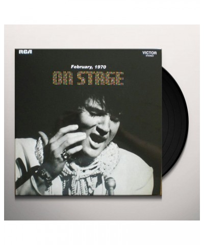 Elvis Presley ON STAGE Vinyl Record $13.32 Vinyl