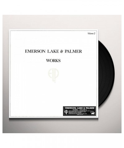 Emerson Lake & Palmer WORKS VOL.2 Vinyl Record $15.18 Vinyl