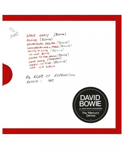 David Bowie MERCURY DEMOS Vinyl Record (Box Set) $35.00 Vinyl