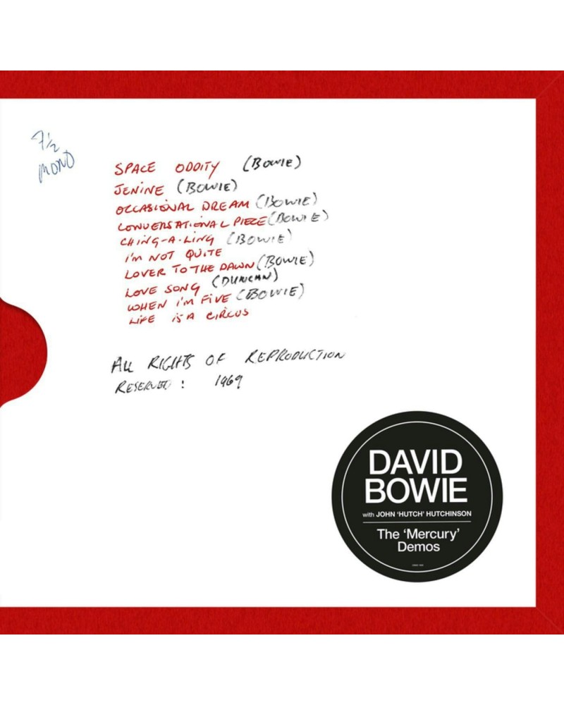 David Bowie MERCURY DEMOS Vinyl Record (Box Set) $35.00 Vinyl