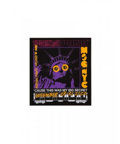 Phish The Ghost Of Lady Liberty NYE 22 Event Sticker $1.55 Accessories