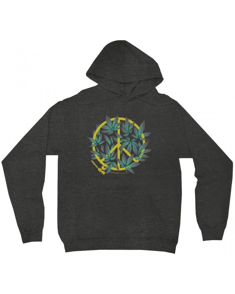 Woodstock Hoodie | Peace Plant Hoodie $15.98 Sweatshirts