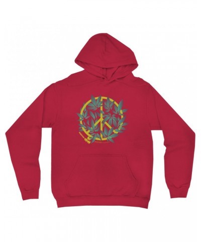 Woodstock Hoodie | Peace Plant Hoodie $15.98 Sweatshirts