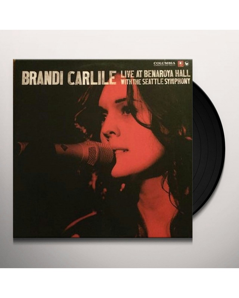 Brandi Carlile LIVE AT BENAROYA HALL (WITH THE SEATTLE SYMPHONY) Vinyl Record $9.90 Vinyl