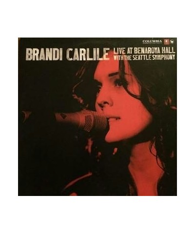 Brandi Carlile LIVE AT BENAROYA HALL (WITH THE SEATTLE SYMPHONY) Vinyl Record $9.90 Vinyl