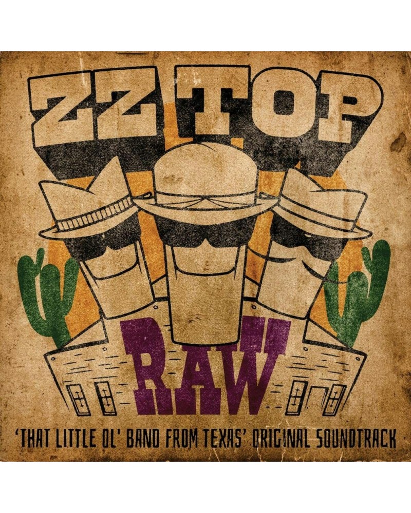 ZZ Top Raw ('That Little Ol' Band From Texas' Original Soundtrack) Vinyl Record $11.40 Vinyl