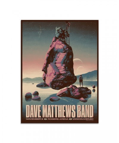 Dave Matthews Band Show Poster Vancouver BC 11/02/2022 $21.60 Decor