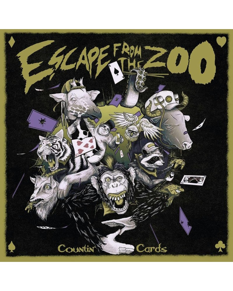 Escape From The Zoo Countin' Cards CD $6.82 CD