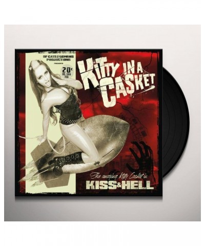 Kitty In A Casket KISS & HELL Vinyl Record - UK Release $20.71 Vinyl