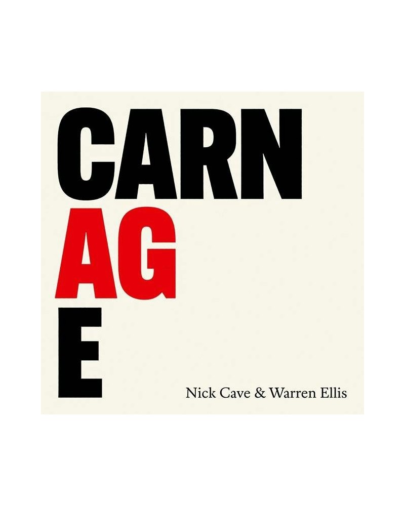 Nick Cave & Warren Ellis CARNAGE Vinyl Record $7.68 Vinyl