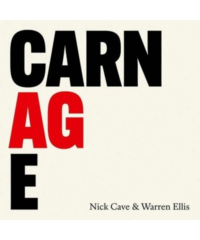 Nick Cave & Warren Ellis CARNAGE Vinyl Record $7.68 Vinyl