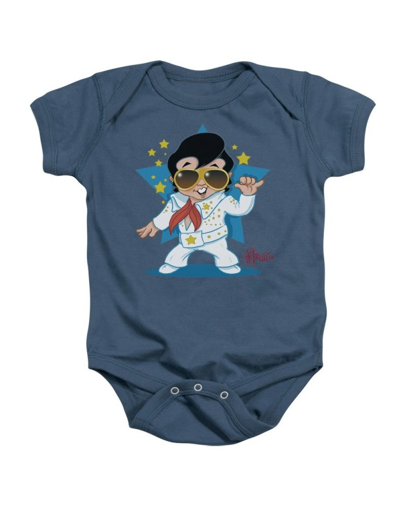 Elvis Presley Baby Onesie | JUMPSUIT Infant Snapsuit $5.28 Kids