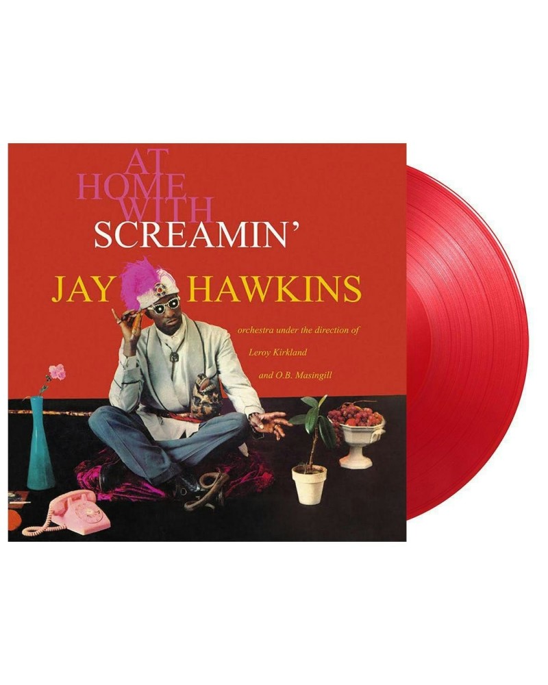 Screamin' Jay Hawkins At Home With Screamin' Jay Hawkins (Red Vinyl) Record $16.08 Vinyl