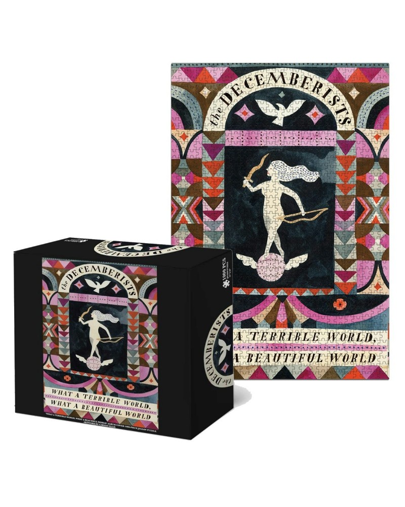 The Decemberists What A Terrible World What A Beautiful World Album Cover Puzzle $10.20 Puzzles