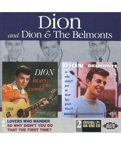 Dion & The Belmonts CD - Lovers Who Wander & $14.04 CD