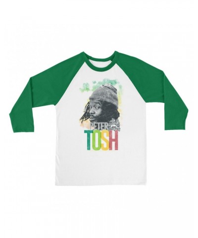 Peter Tosh 3/4 Sleeve Baseball Tee | Over The Shoulder Shirt $11.98 Shirts