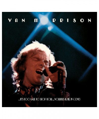 Van Morrison IT'S TOO LATE TO STOP NOW: VOLUME II III IV & DVD CD $21.84 CD