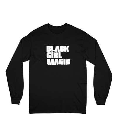 Black Girls Rock! Black Girl Magic Classic Logo "Black" Long Sleeve $12.25 Shirts