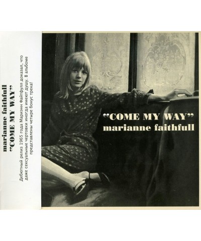 Marianne Faithfull COME MY WAY CD $8.16 CD