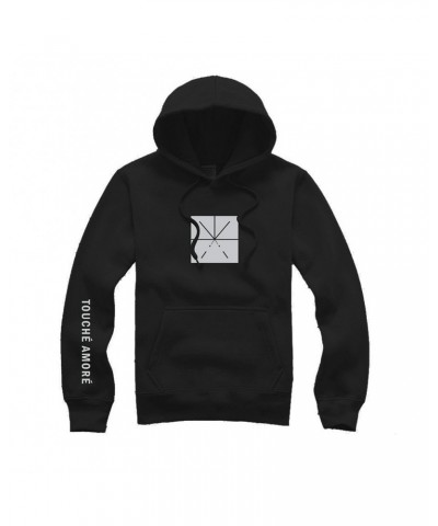 Touché Amoré Gray Asterisk Logo Pullover Hoodie (Black) $11.49 Sweatshirts