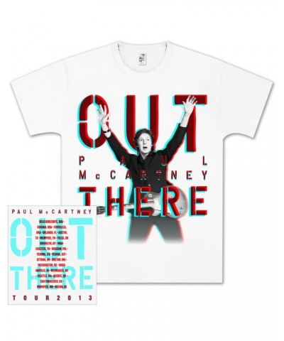 Paul McCartney Out There 3D T-Shirt $16.45 Shirts