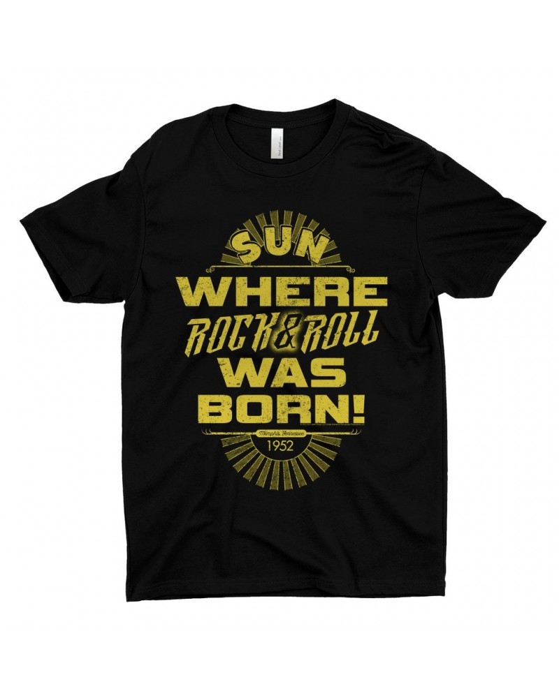 Sun Records T-Shirt | 1952 Where Rock n Roll Was Born Shirt $8.23 Shirts