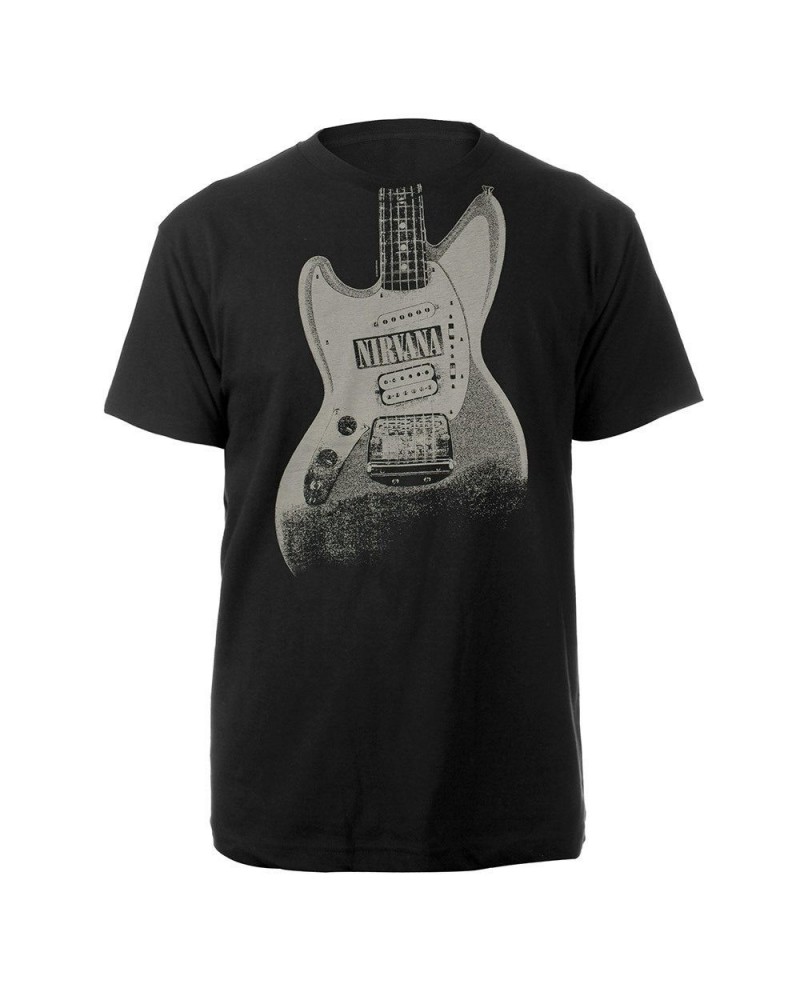 Nirvana "Guitar Image Discharge" Tee $8.36 Shirts