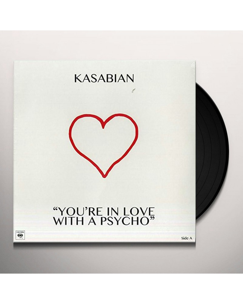 Kasabian YOU'RE IN LOVE WITH A PSYCHO Vinyl Record - 10 Inch Single Italy Release $8.81 Vinyl