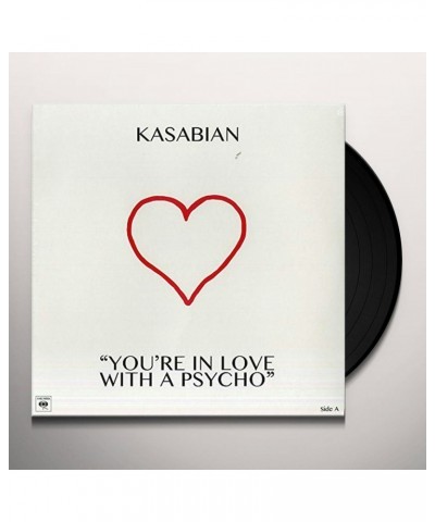 Kasabian YOU'RE IN LOVE WITH A PSYCHO Vinyl Record - 10 Inch Single Italy Release $8.81 Vinyl