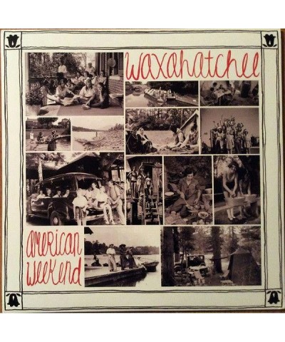 Waxahatchee American Weekend (Black & Red Quad) Vinyl Record $8.67 Vinyl