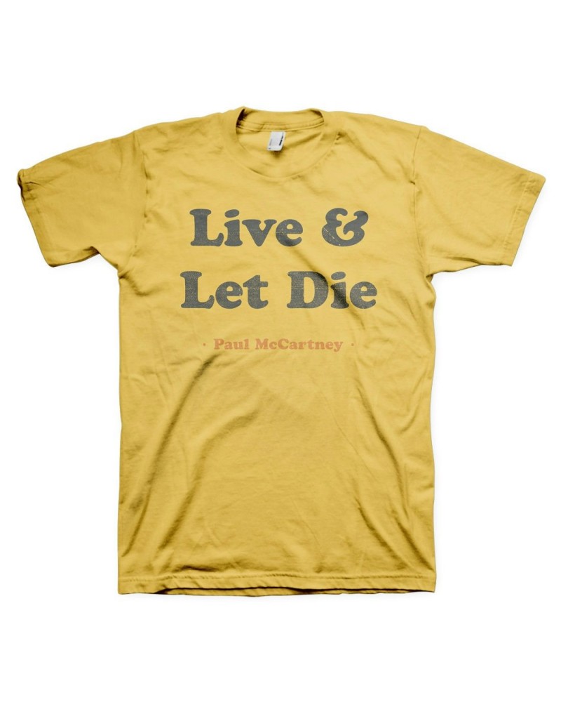 Paul McCartney Live & Let Die Tee $15.60 Shirts