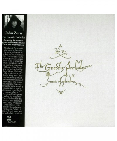 John Zorn GNOSTIC PRELUDES CD $6.97 CD