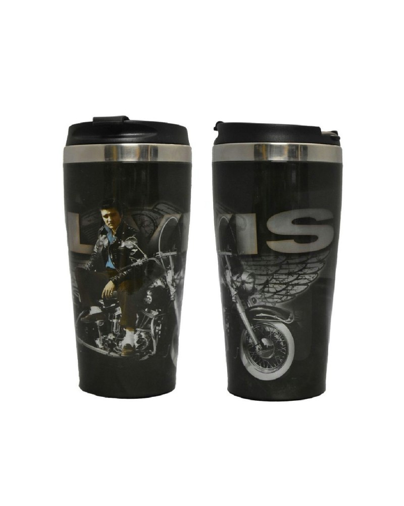 Elvis Presley Motorcycle Travel Mug $5.98 Drinkware