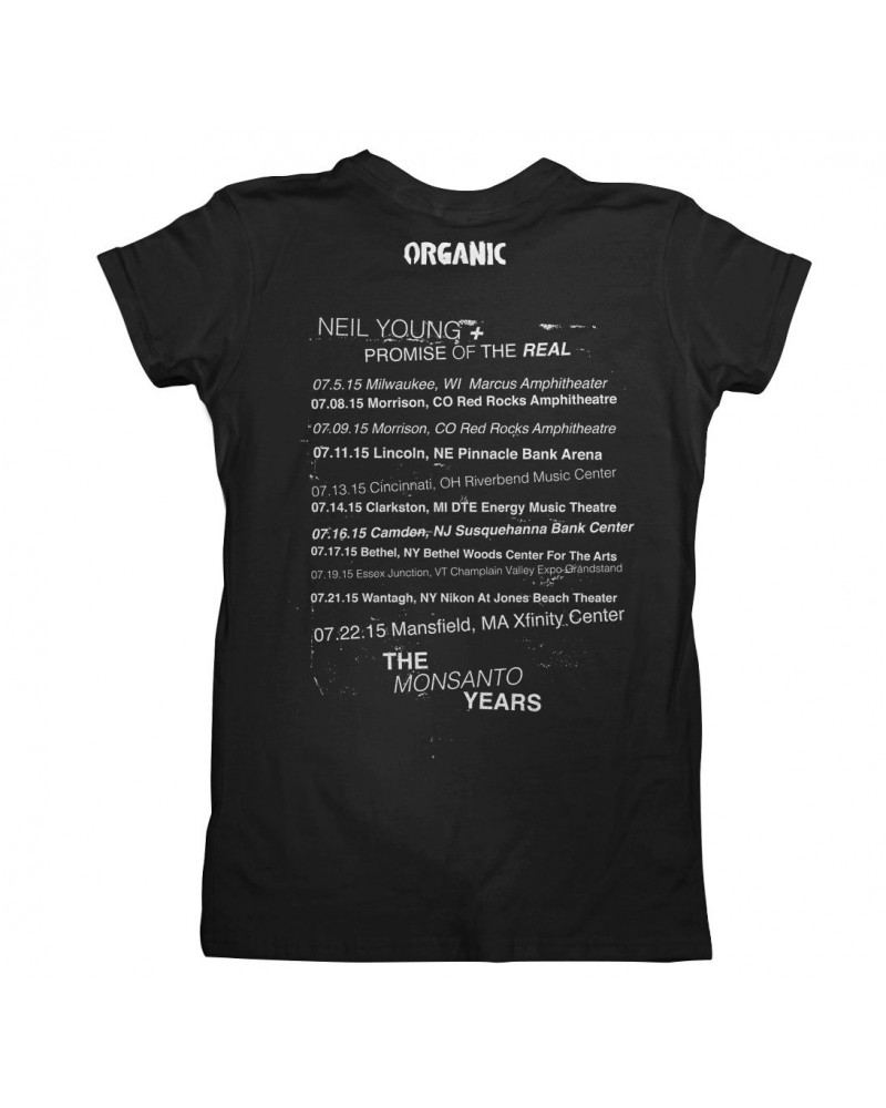 Neil Young Rebel Crunch Organic Women's Scoop T-Shirt $11.90 Shirts